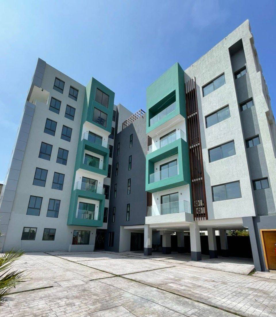 Courtyard elevation at The Hyde