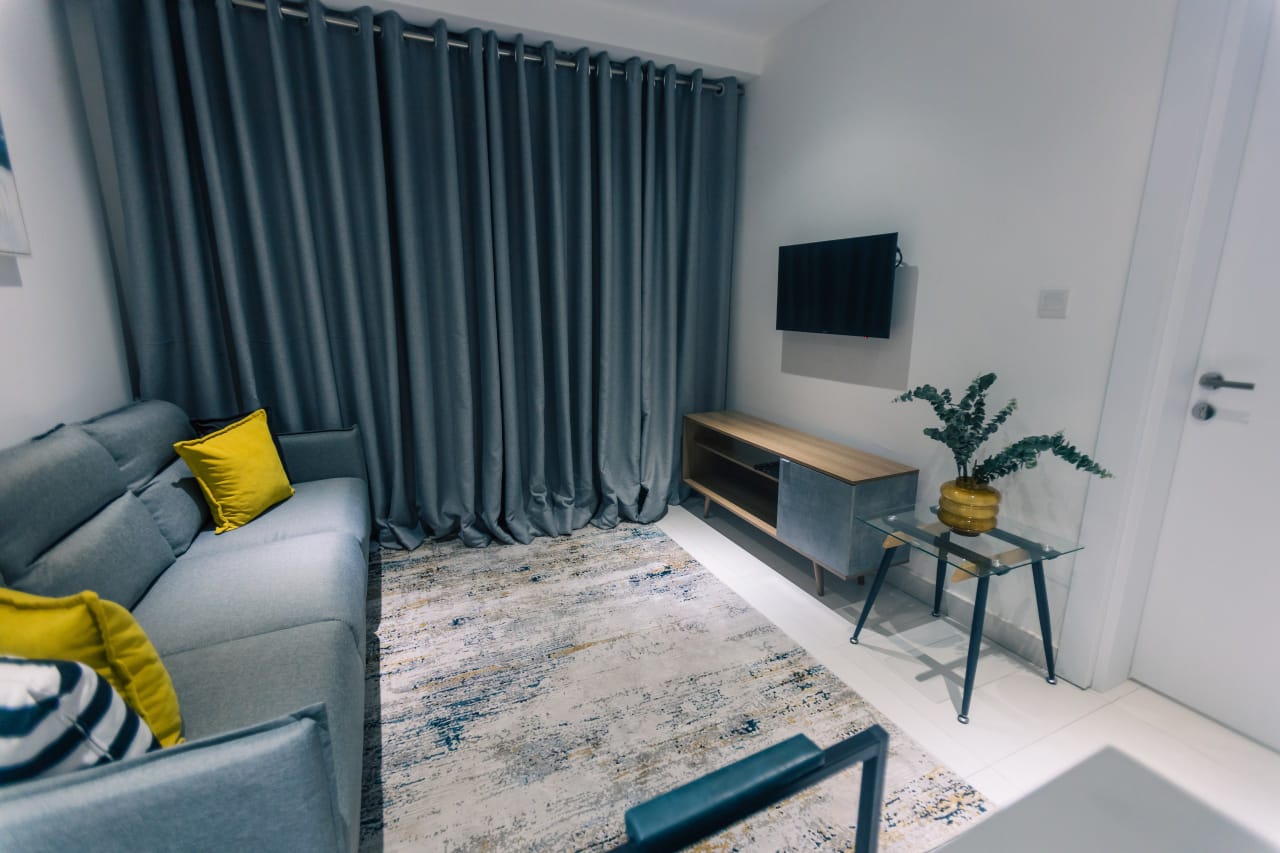 Living room at The Hyde