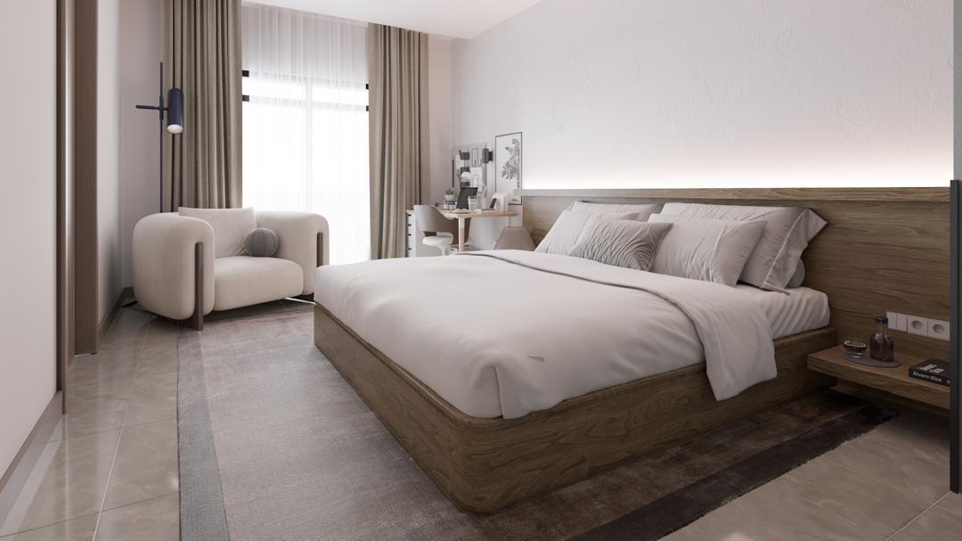 Bedroom at Zora