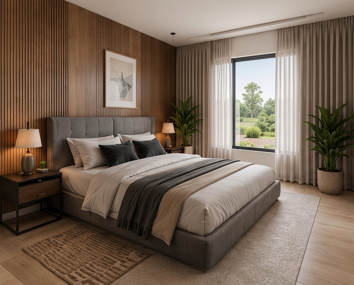 Bedroom at Cedar Grove