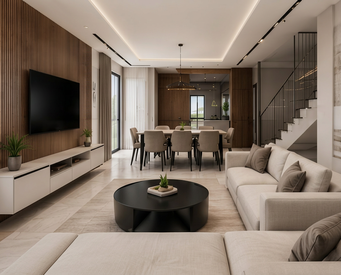 Living and dining at Cedar Grove